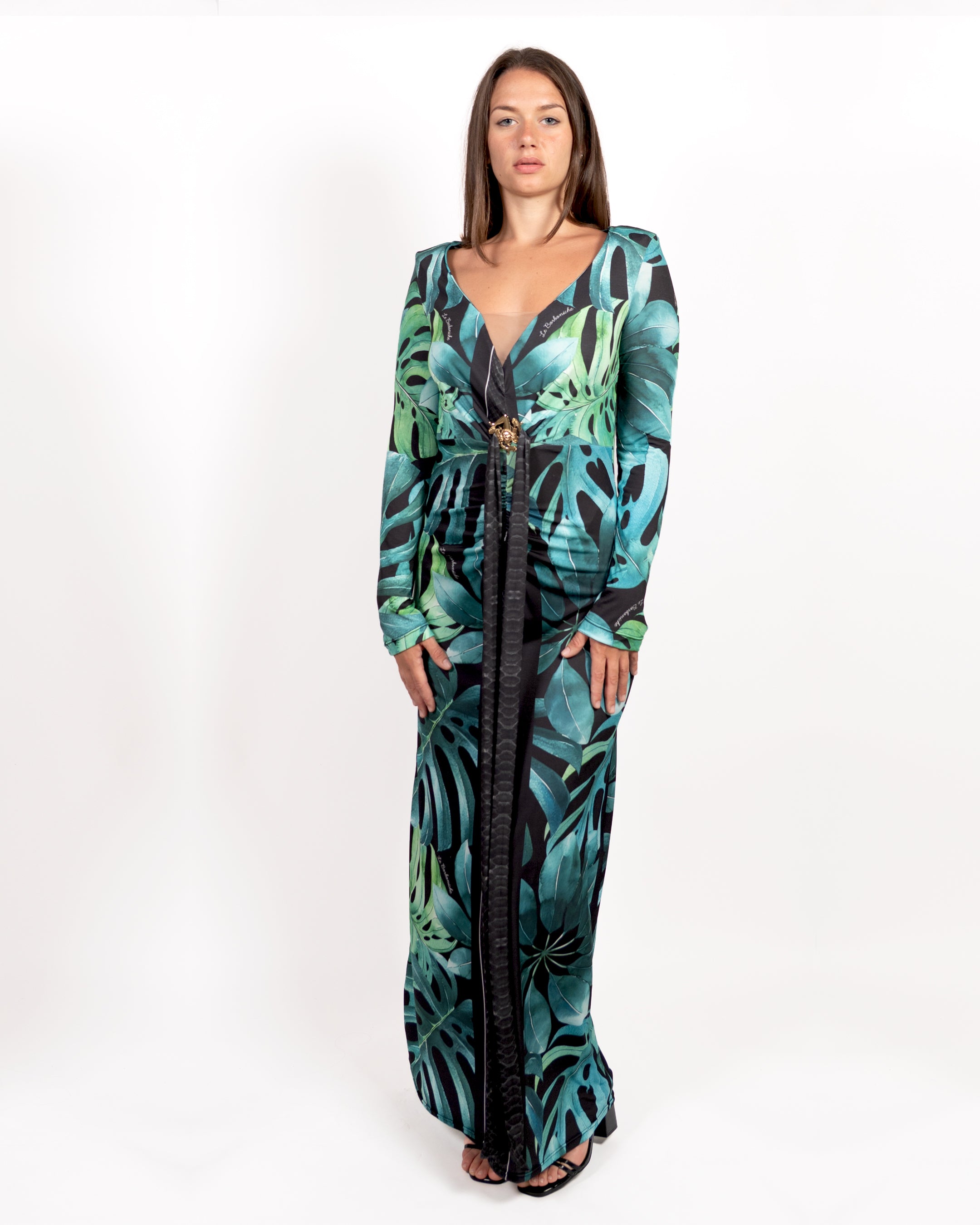Trinacria Palm Dress