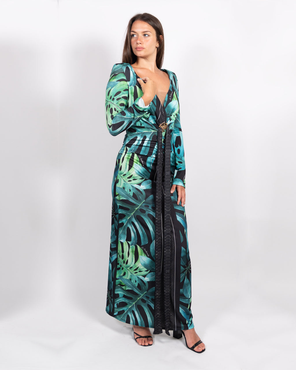 Trinacria Palm Dress