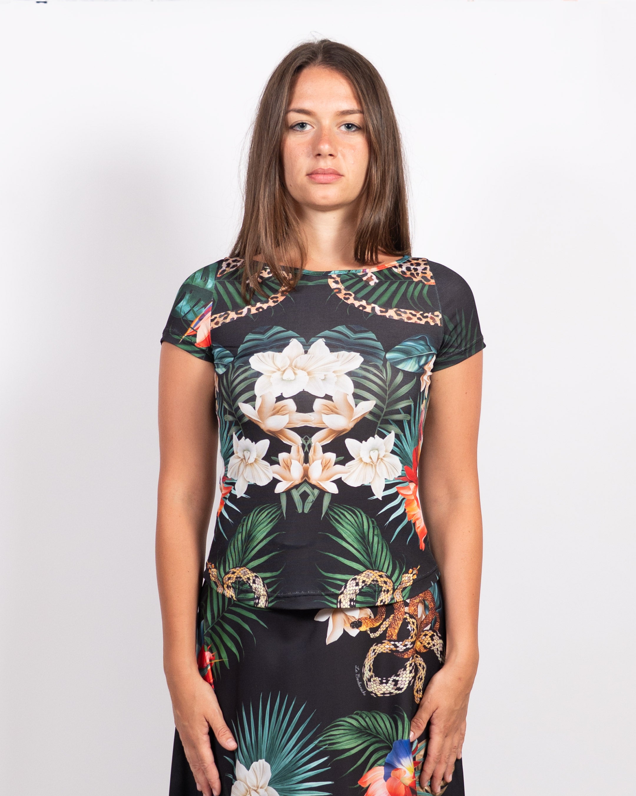 Loop Leopard Black Jumper