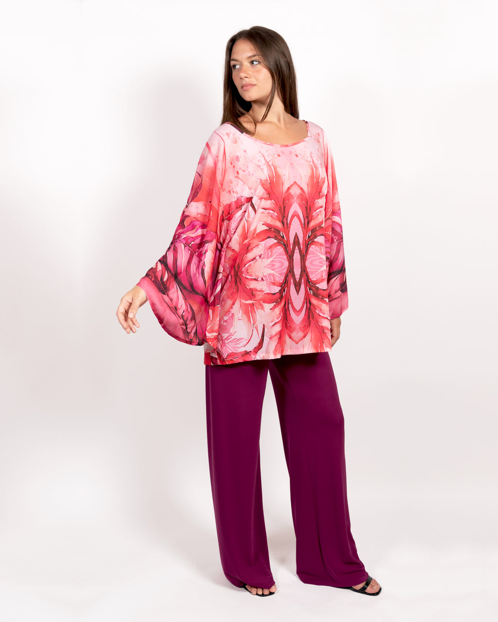 Casacca Caffy Rose Jungle