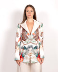 Giacca Duca Leopardo Bianco