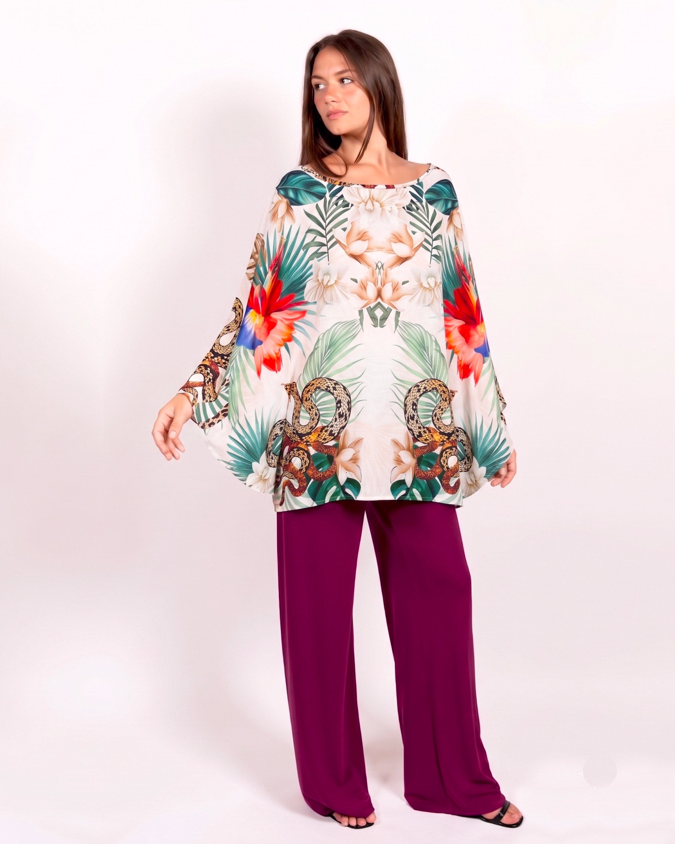 Caffy Rose Jungle Tunic