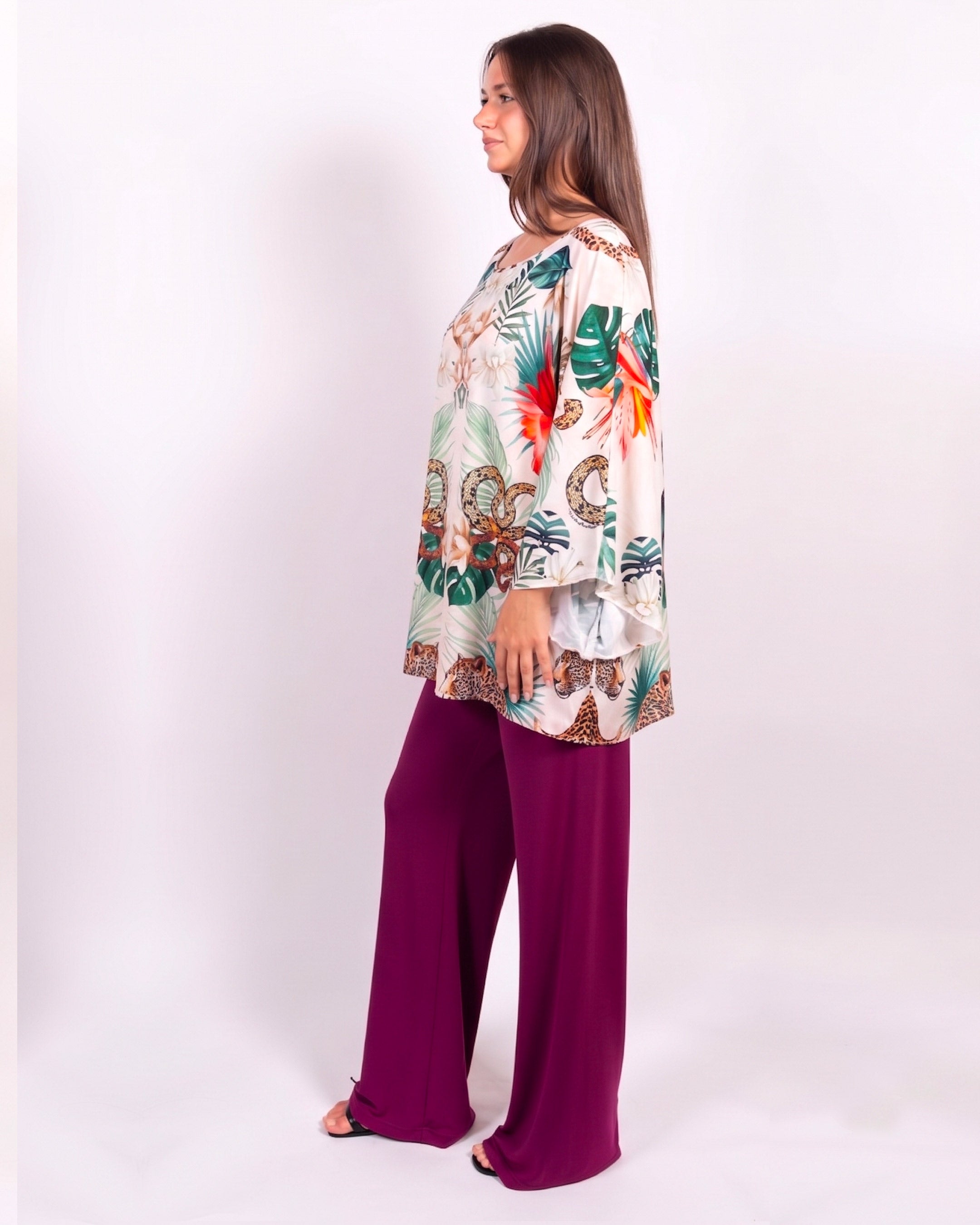 Caffy Rose Jungle Tunic