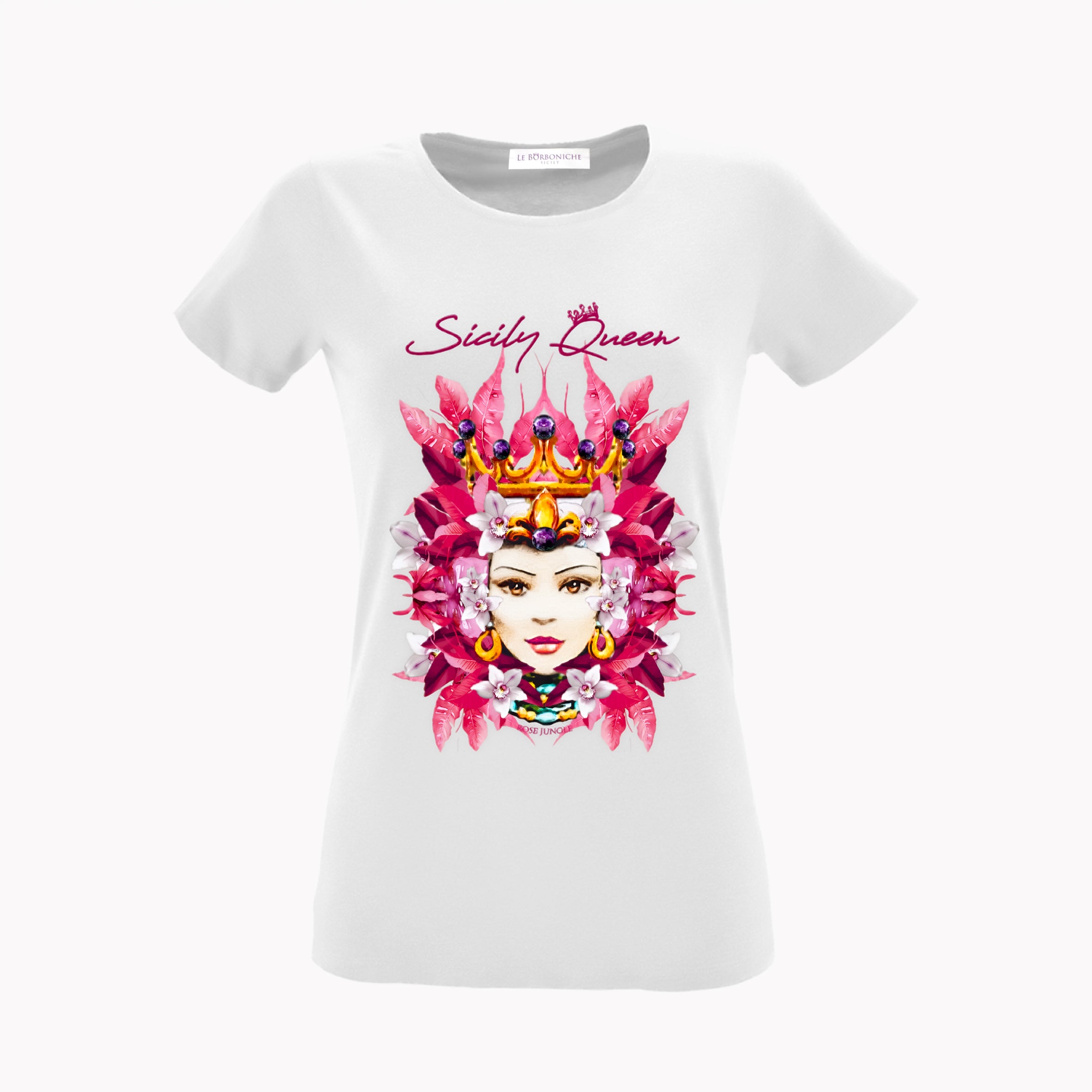 Sicily Queen Rose Jungle Bianco