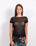 Maglia Loop Tulle nero