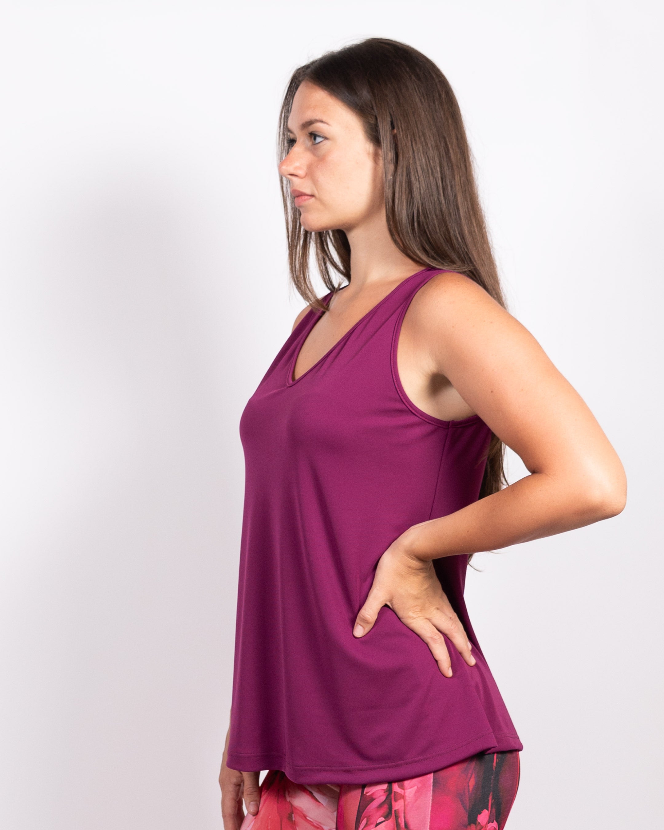 Moran Orchid Tank Top