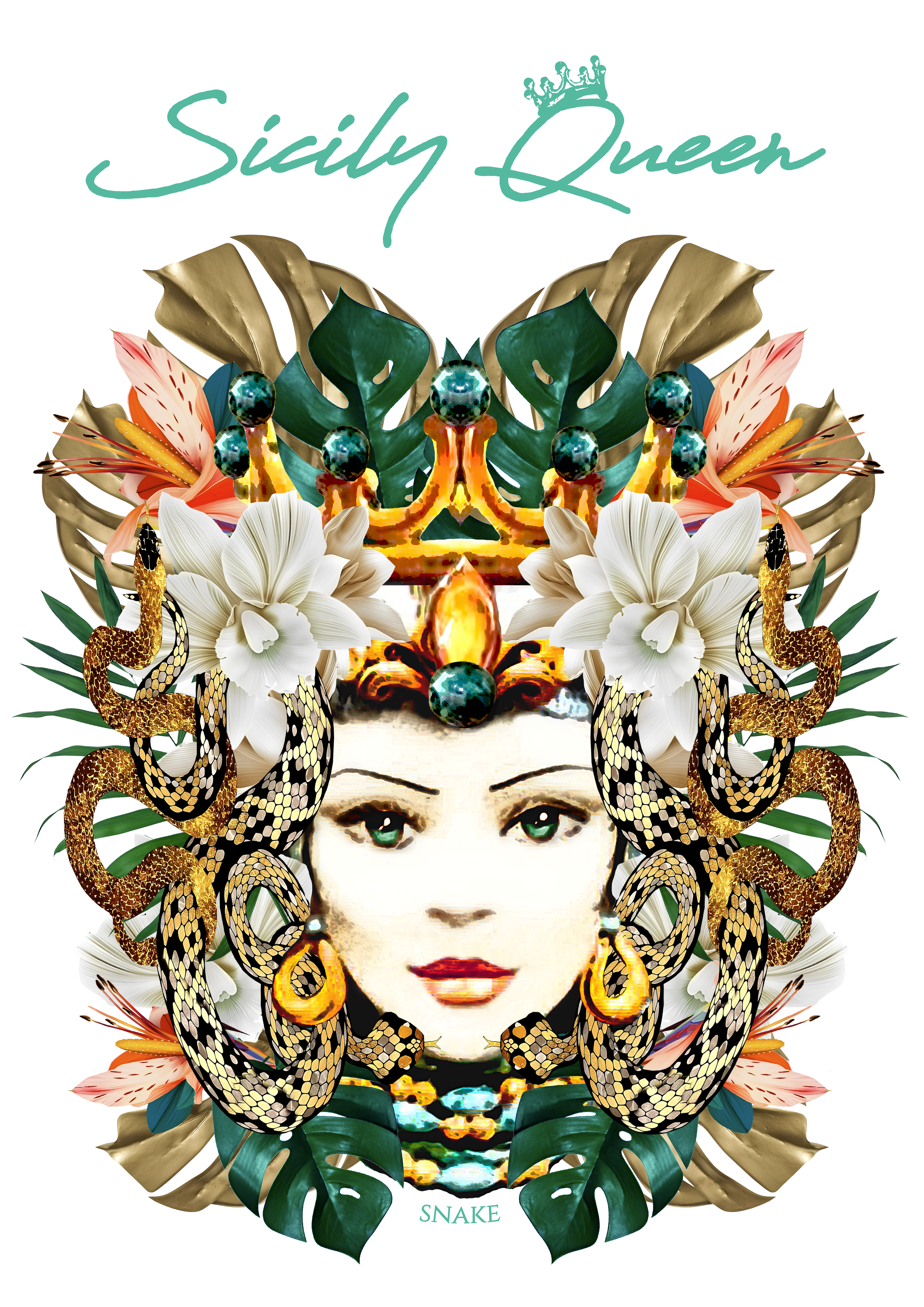 Sicily Queen Snake Nero