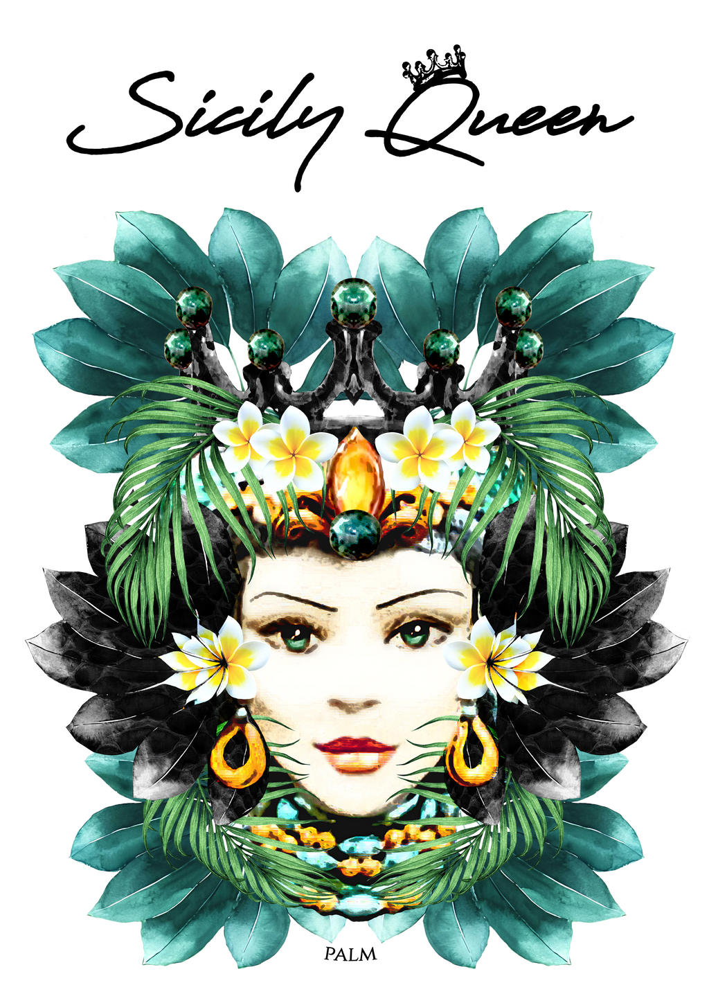Sicily Queen Palm Bianco