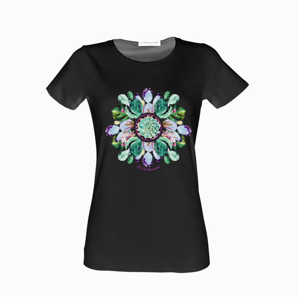 T-shirt Sicily Jungle Nero