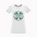 T-shirt Sicily Jungle Bianco